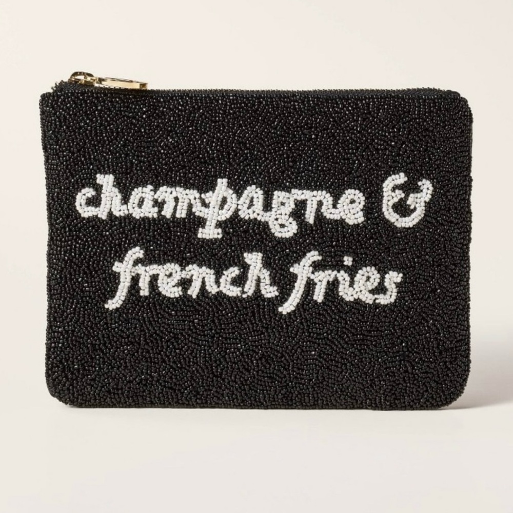 New Kate spade Target beaded pouch with tags !